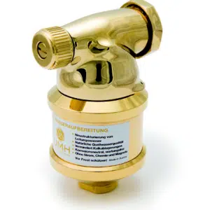 Appareil UMH Comfort en laiton pour la restructuration naturelle de l'eau